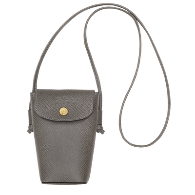 Épure Phone case with leather lace , Turtledove - Leather