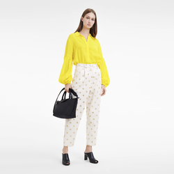 Le Pliage Xtra S Handbag , Black - Leather