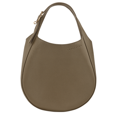 Le Foulonné S Handbag , Caper - Leather
