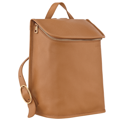 Le Foulonn&eacute; M Backpack , Pecan - Leather