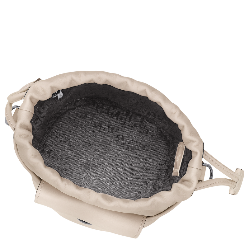 Le Pliage Xtra XS Bucket bag , Paper - Leather  - View 5 of  6
