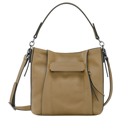 Longchamp 3D S Crossbody bag , Tobacco - Leather