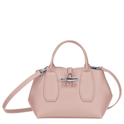 Roseau S Handbag , Powder - Leather