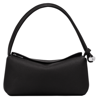 Le Roseau M Shoulder bag , Black - Leather