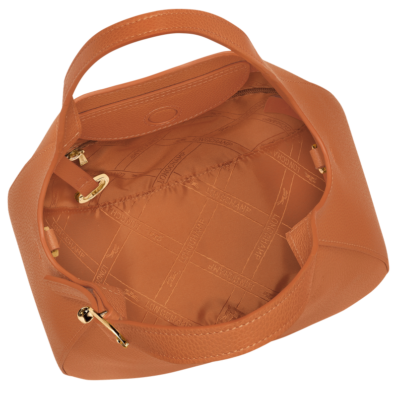 Le Foulonné S Handbag , Amber - Leather  - View 6 of  7