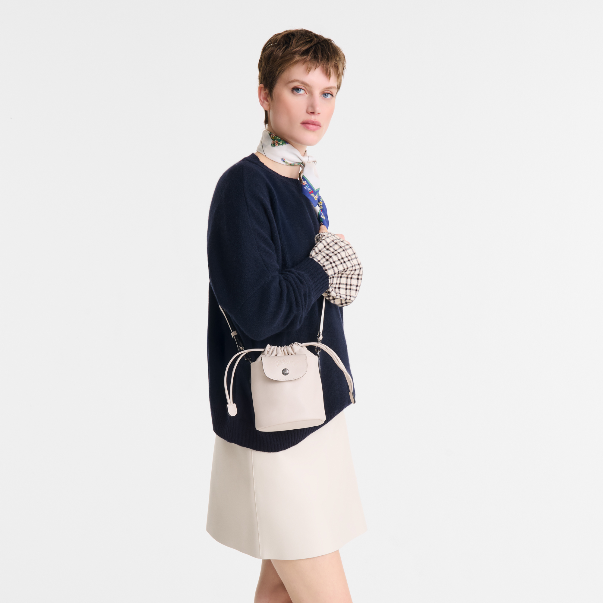 Le Pliage Xtra Bucket bag XS, Paper