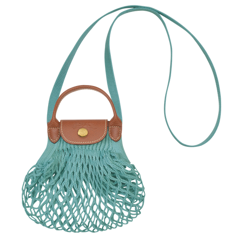 Mesh bag XS Le Pliage Filet Lagoon (10139HVHP65)