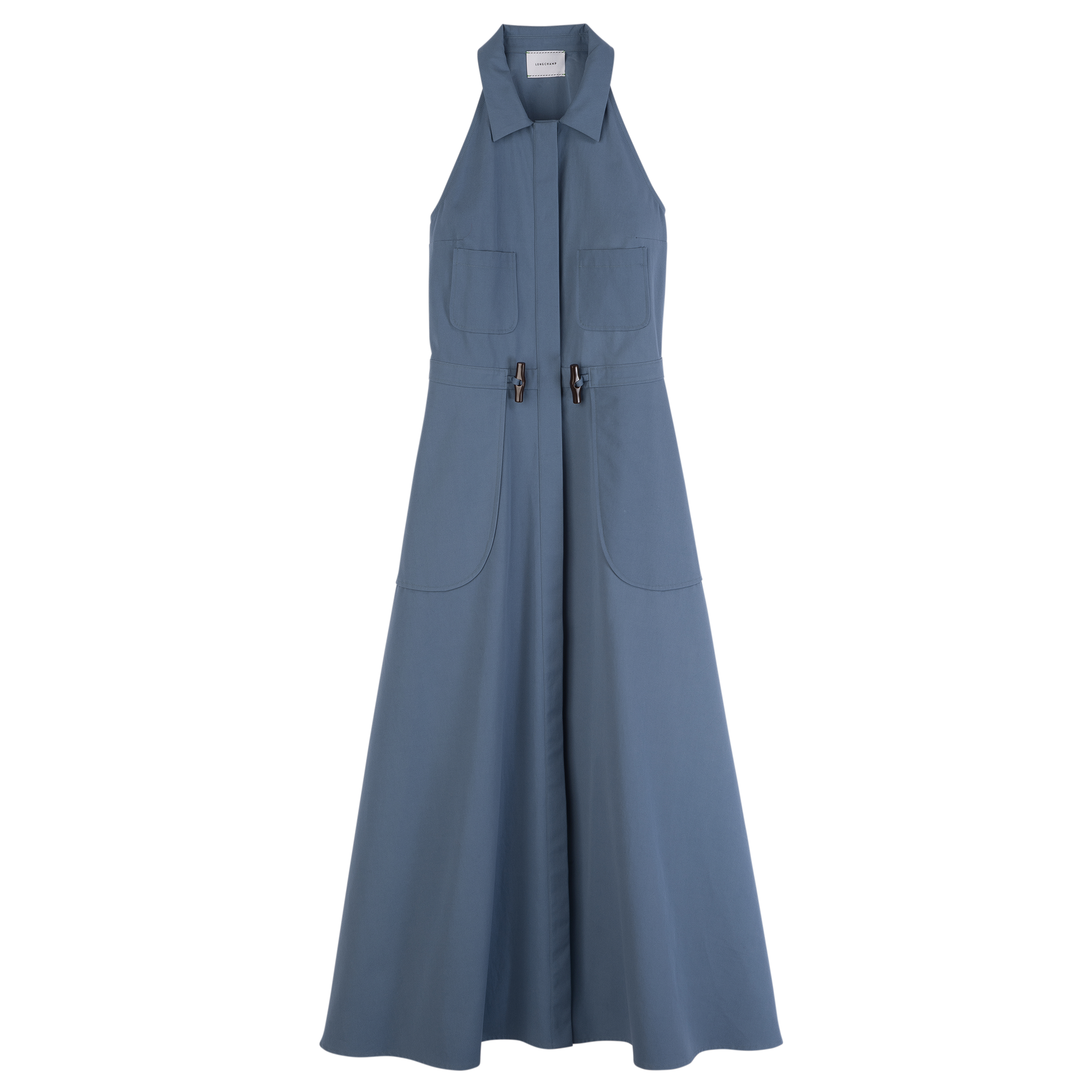 null Long dress, Slate