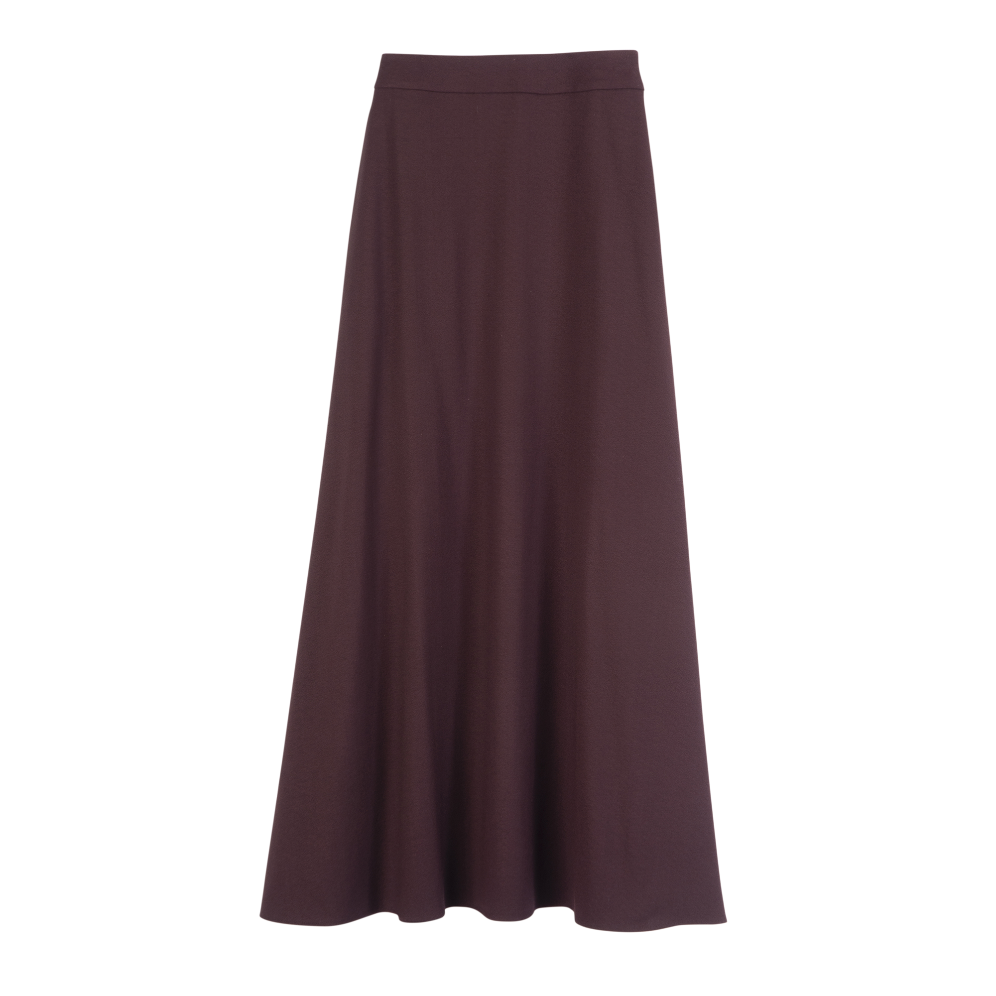 null Midi skirt, Burgundy