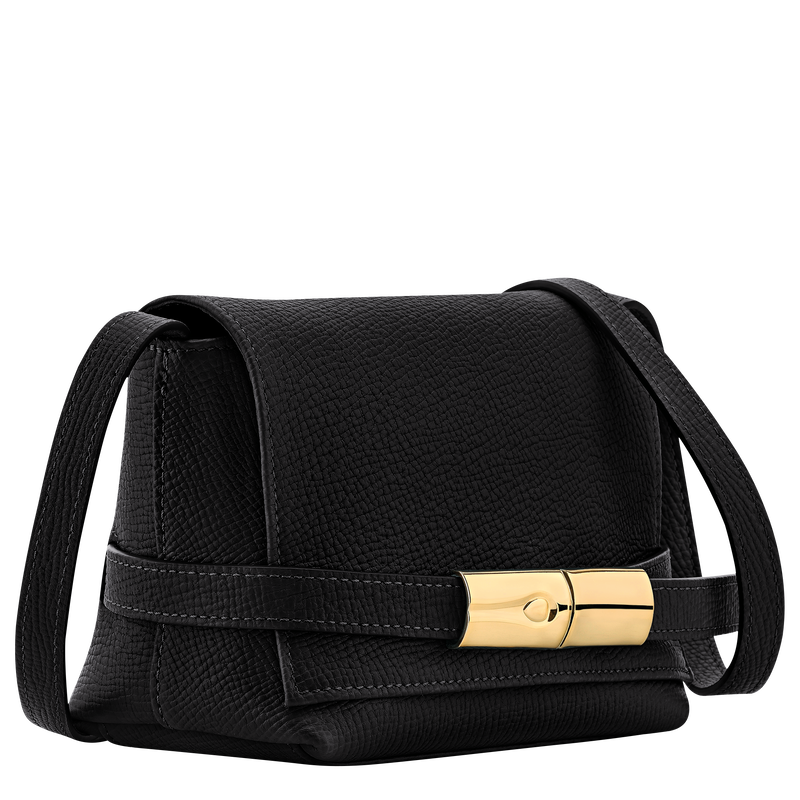 Le Smart S Crossbody bag , Black - Leather  - View 2 of  5