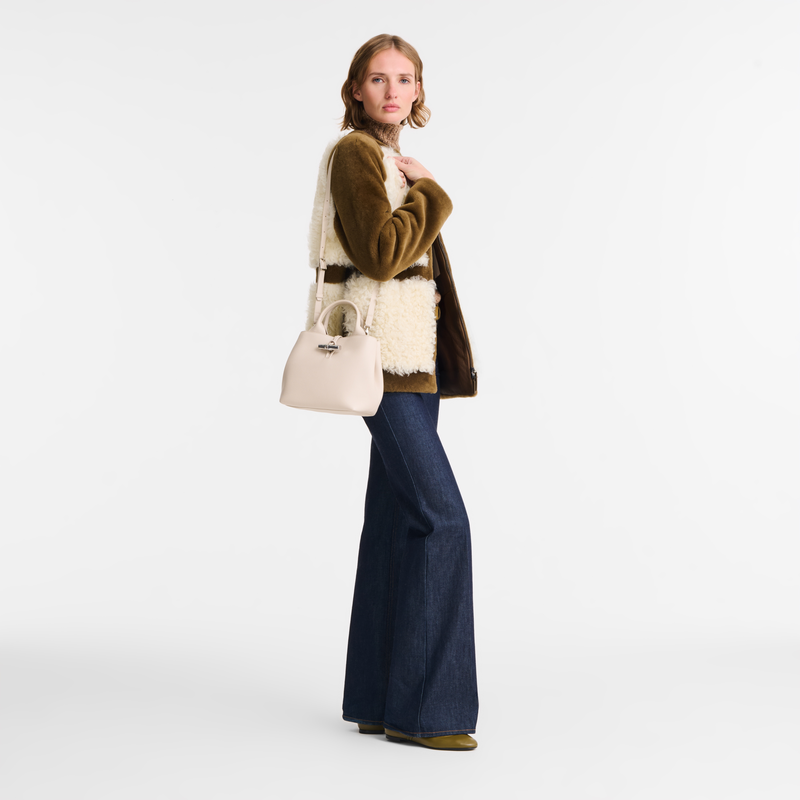 Le Roseau S Handbag , Paper - Leather  - View 2 of  7