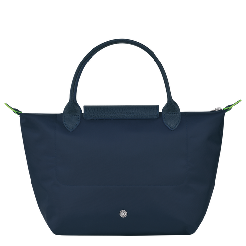 Le Pliage Green S Handbag , Navy - Recycled canvas - View 4 of  5