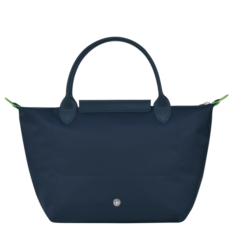 Le Pliage Green S Handbag , Navy - Recycled canvas  - View 4 of  5