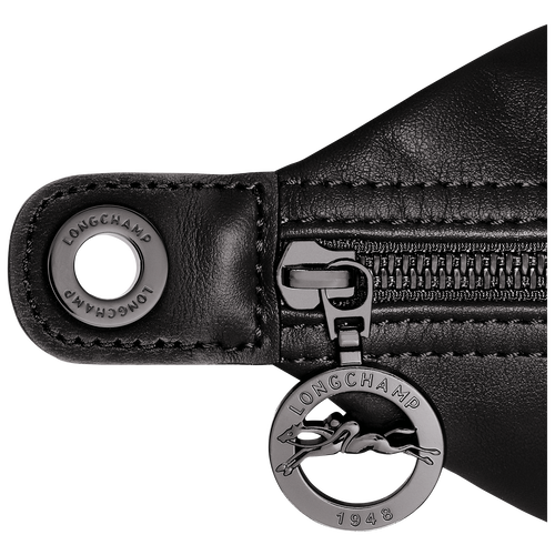 Le Pliage Xtra S Hobo bag , Black - Leather - View 6 of  6