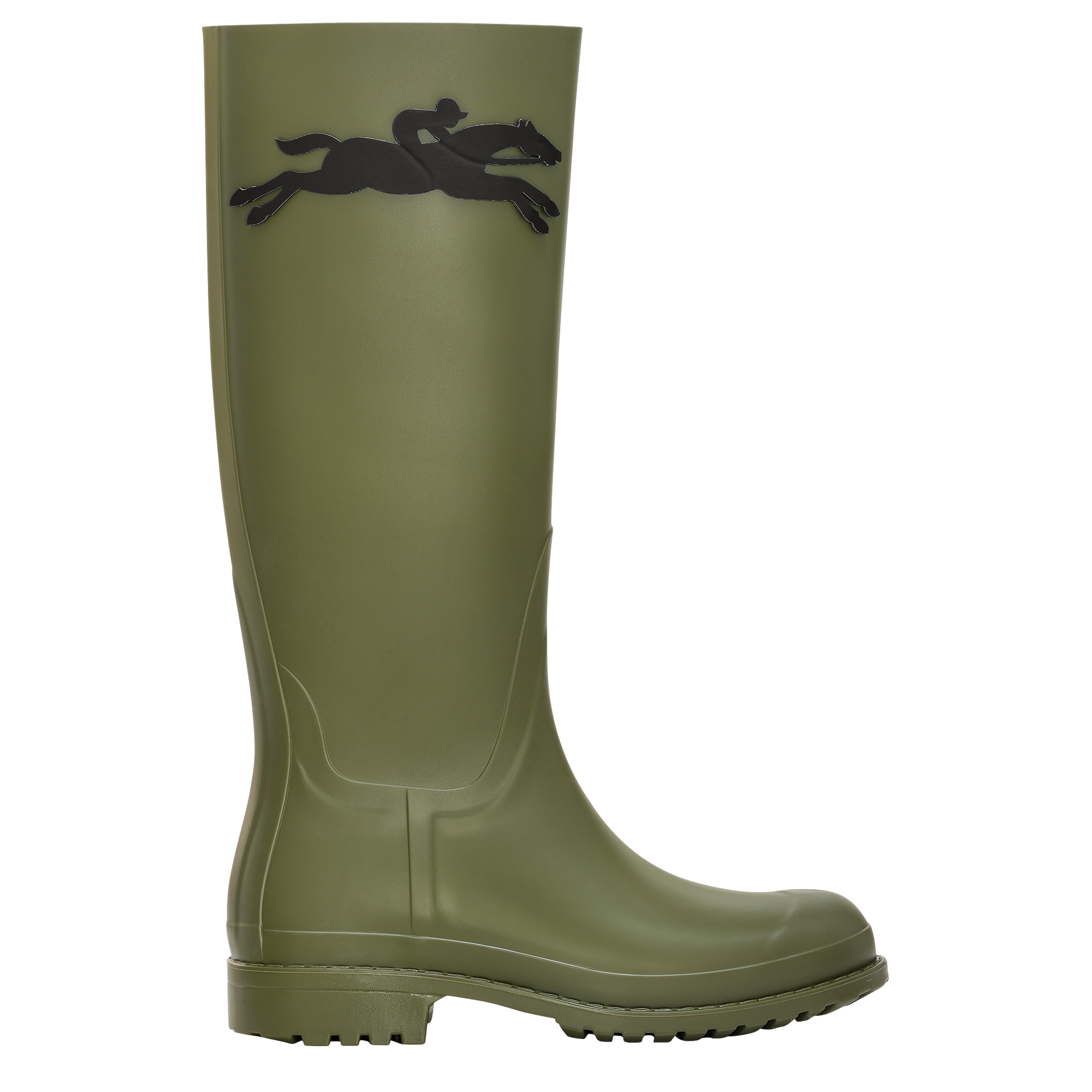 Flat boots, Khaki - View 1 of
4 - zoom in Cheval Longchamp Flat boots, Khaki
