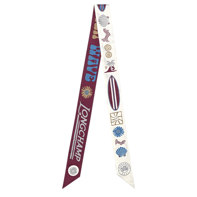 Catch The Parisian Wave Headband, Burgundy