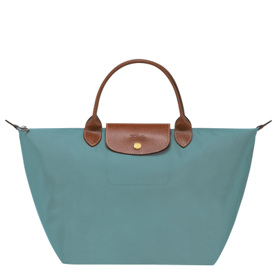 Le Pliage Original M Handbag , Eucalyptus - Recycled canvas
