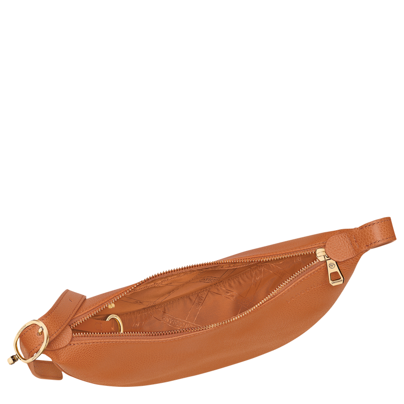 Le Foulonné S Crossbody bag , Amber - Leather  - View 5 of  6
