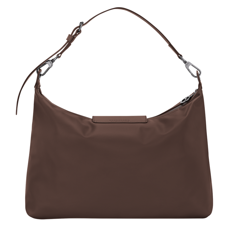 Le Pliage Xtra XL Hobo bag , Mocha - Leather  - View 3 of  5