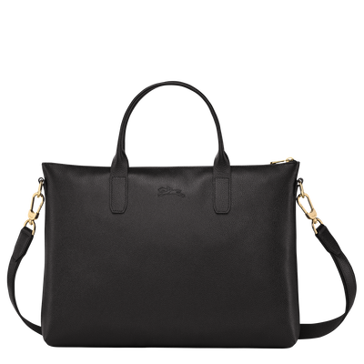 Le Foulonné Briefcase S, Black