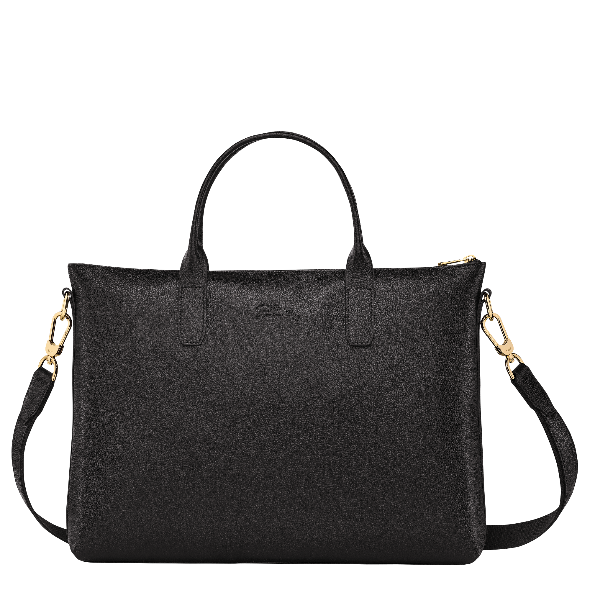 Briefcase S, Black - View 4 of 
        5 - zoom in Le Foulonné Briefcase S, Black