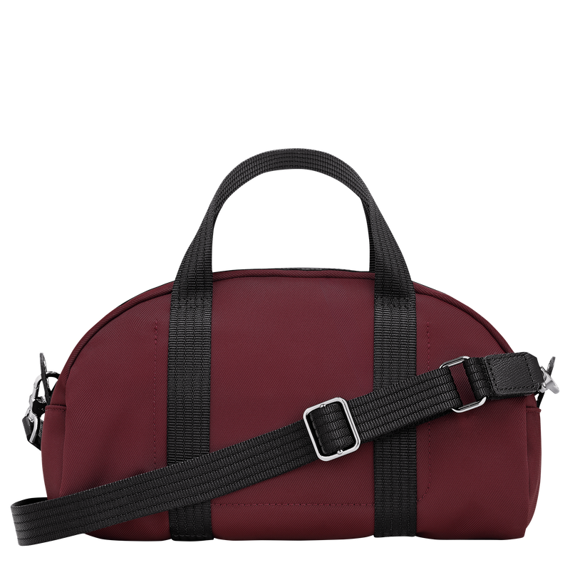 Le Pliage Collection Handbag , Burgundy - Canvas  - View 4 of  6