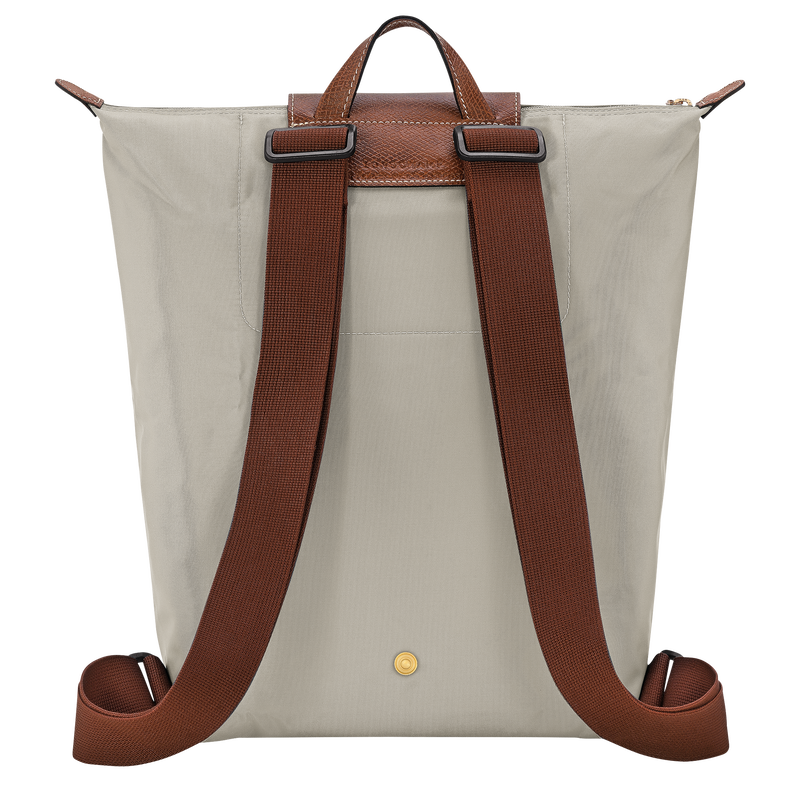 Le Pliage Original M Backpack , Pebble - Recycled canvas  - View 4 of  8