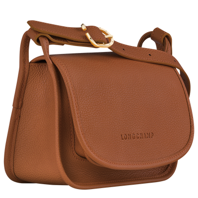 Le Foulonné Crossbody bag S, Caramel