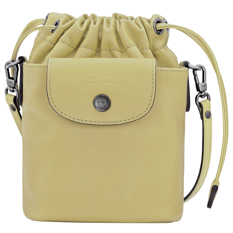 Le Pliage Xtra XS Bucket bag , Pistachio - Leather  - View 1 of  6