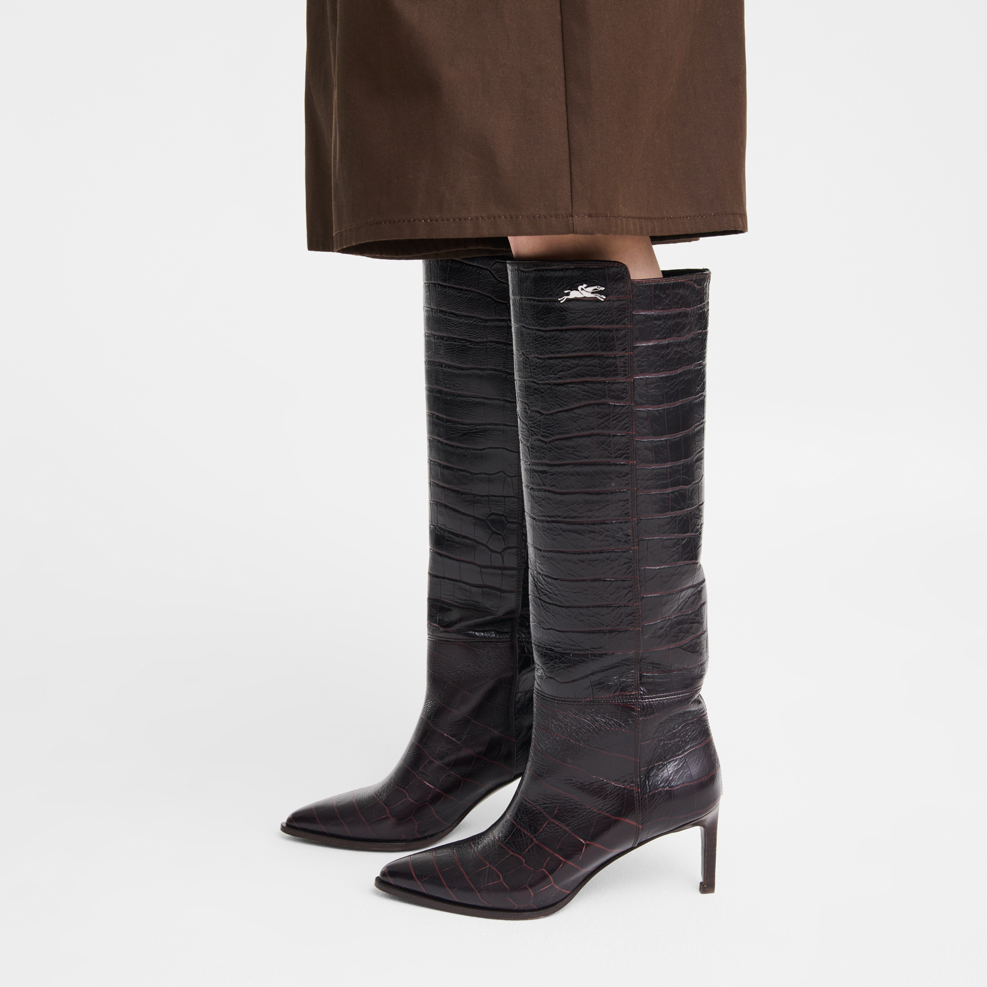 Elan Heel boots, Mocha