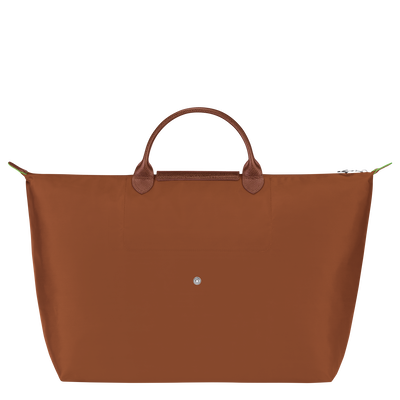 Le Pliage Green Travel bag L, Cognac