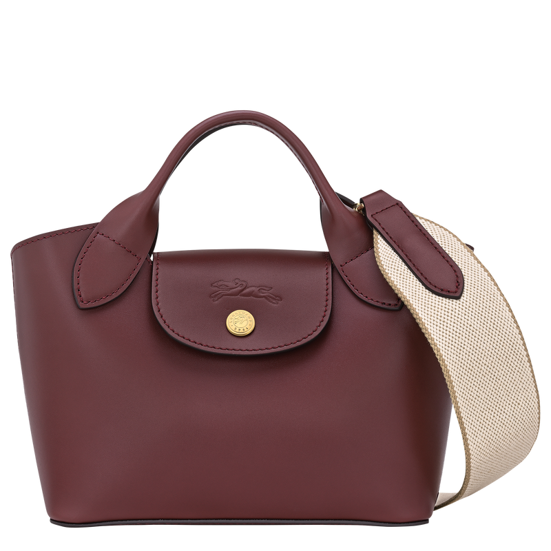 &Eacute;pure XS Tote bag , Burgundy - Leather  - View 1 of  6