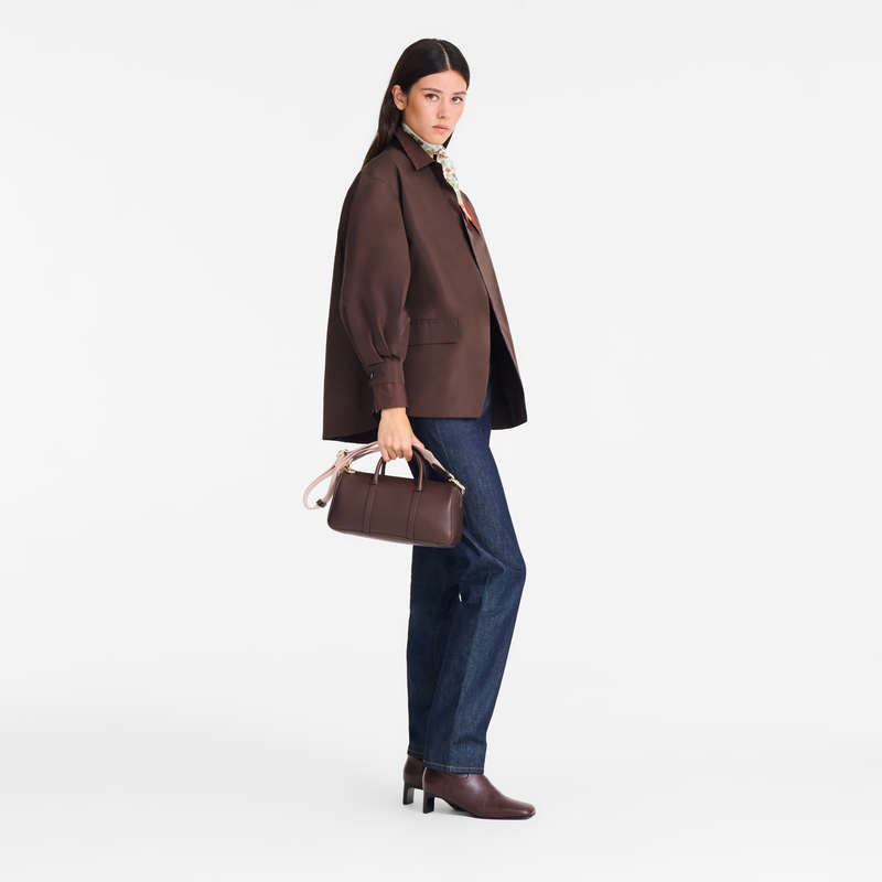 Daylong M Handbag , Mocha - Leather  - View 2 of  5
