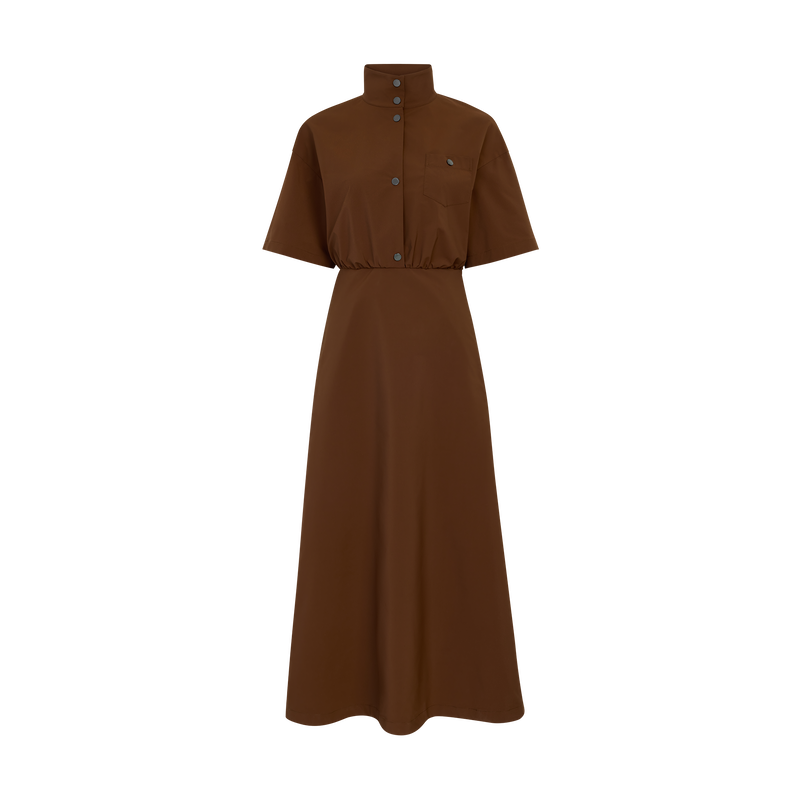 Dress , - Technical poplin  - View 1 of  4