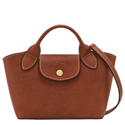 &Eacute;pure XS Tote bag , Brown - Leather