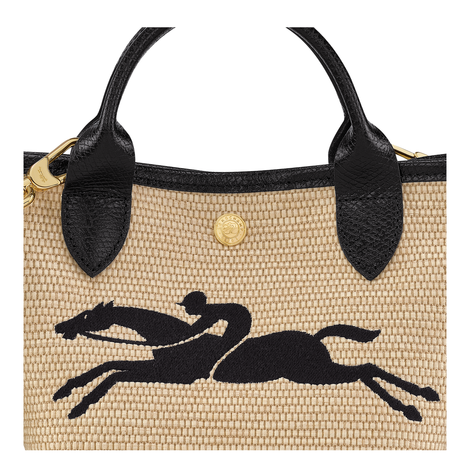 Le Pliage Paris Saint Tropez Bucket bag Black Canvas