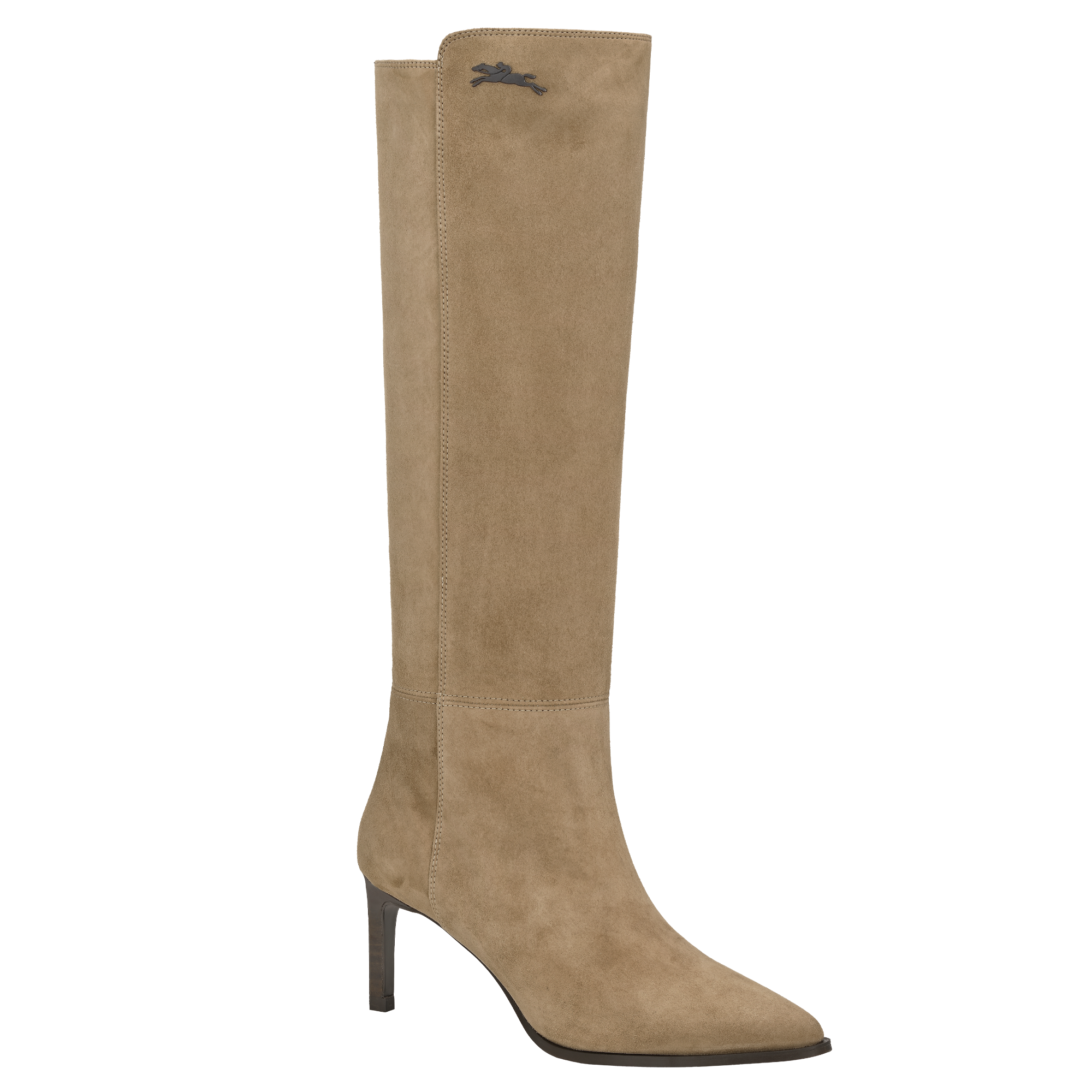 Elan Heel boots, Beige