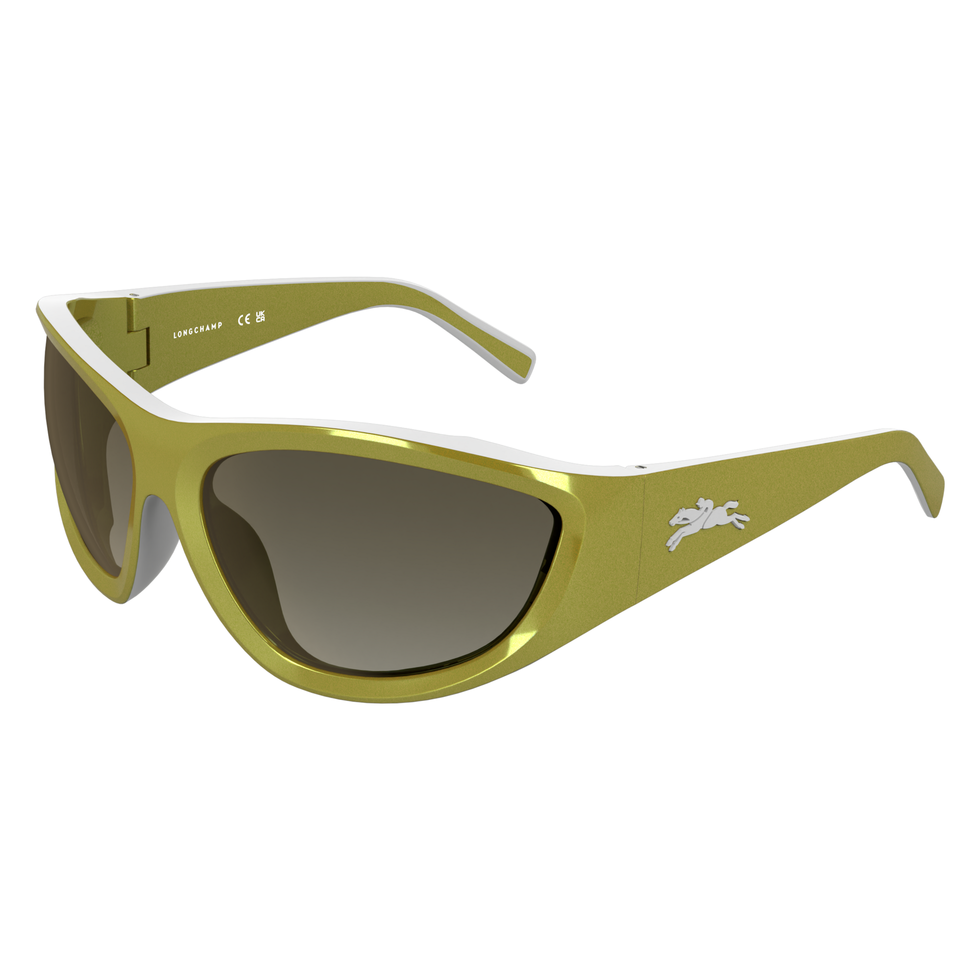 null Sunglasses, Metallic yellow