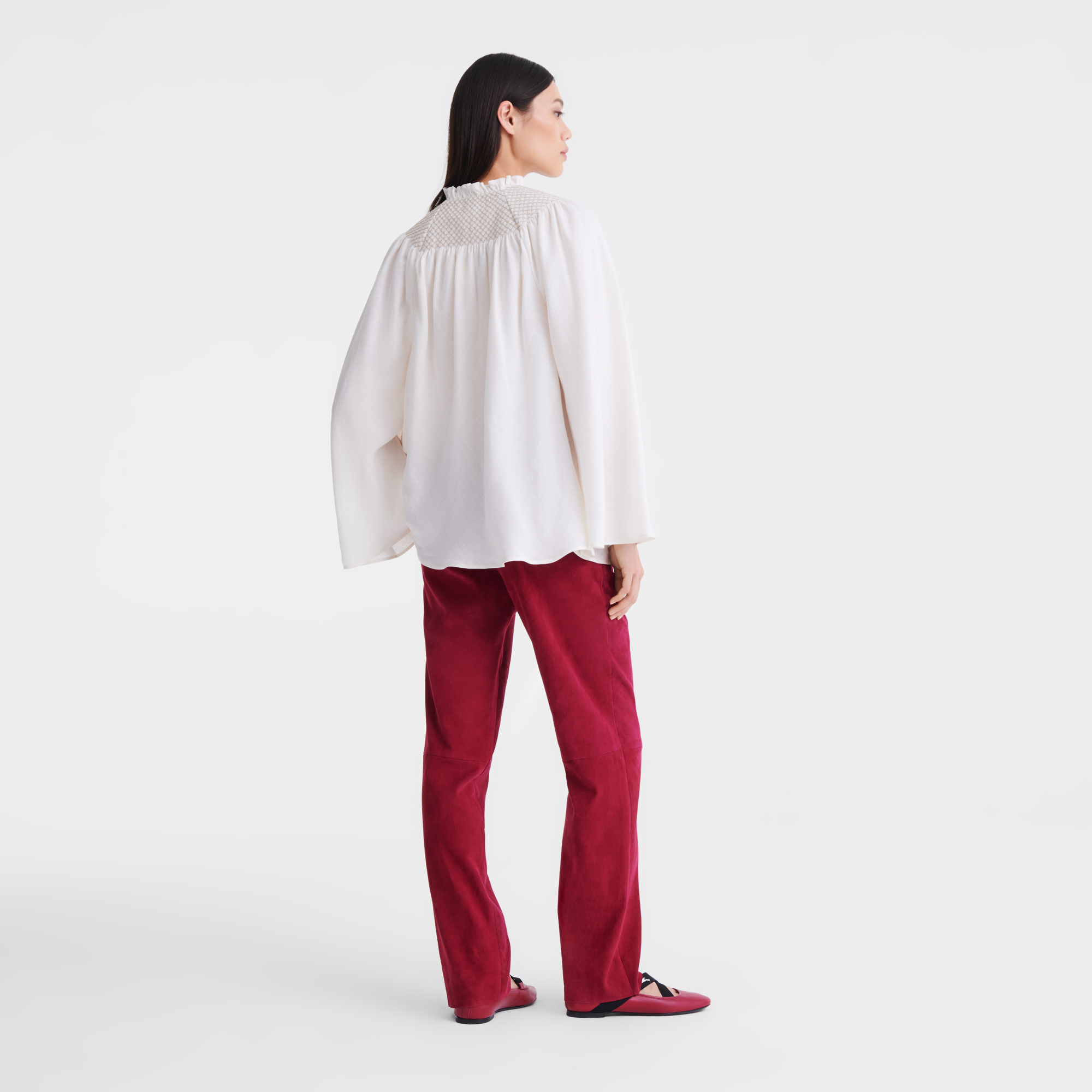 Blouse, Ecru - View 3 of
6 - zoom in null Blouse, Ecru