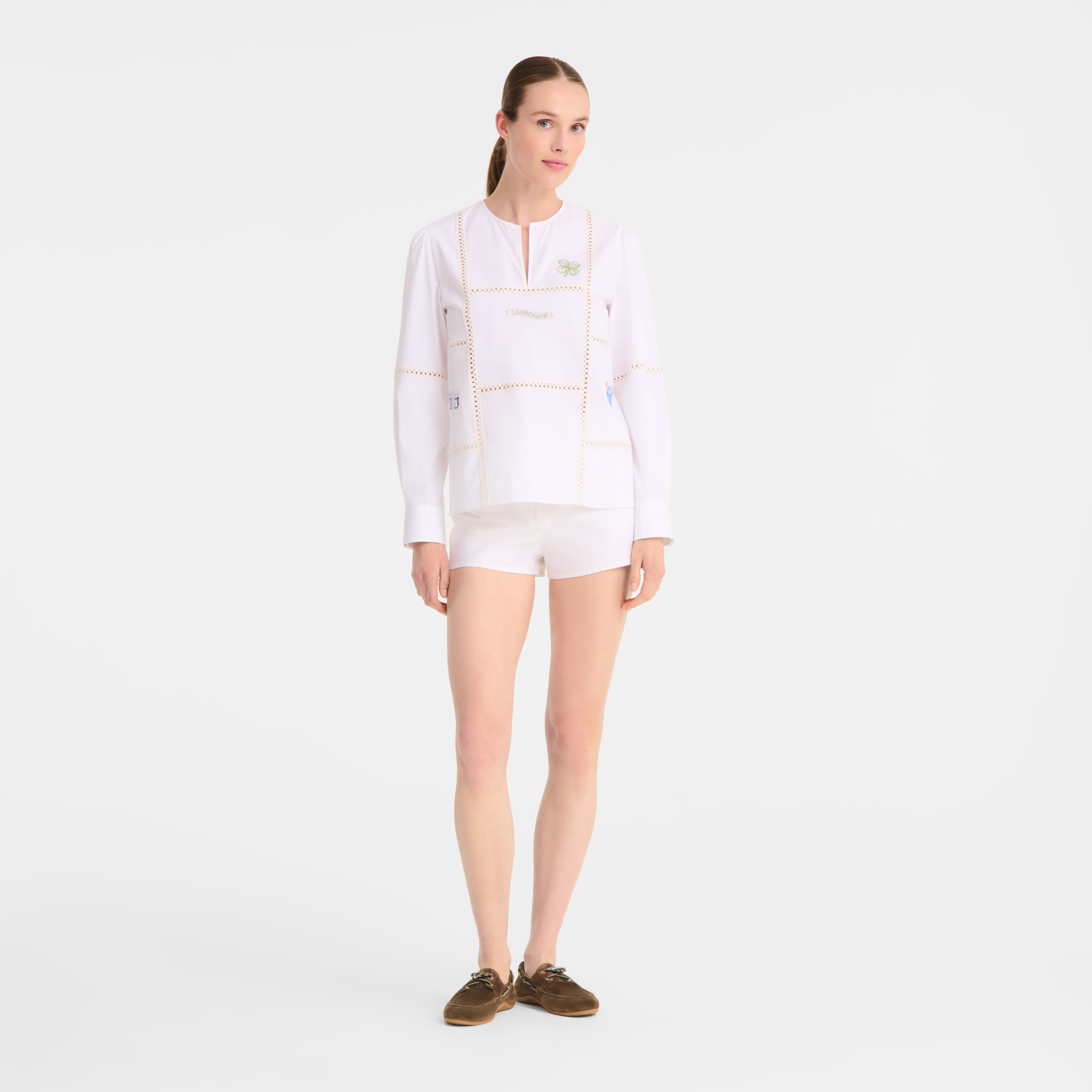 null Blouse, White