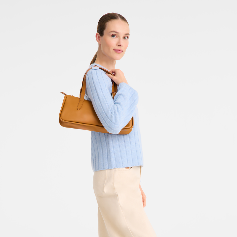 Looong L Shoulder bag , Caramel - Leather  - View 2 of  3
