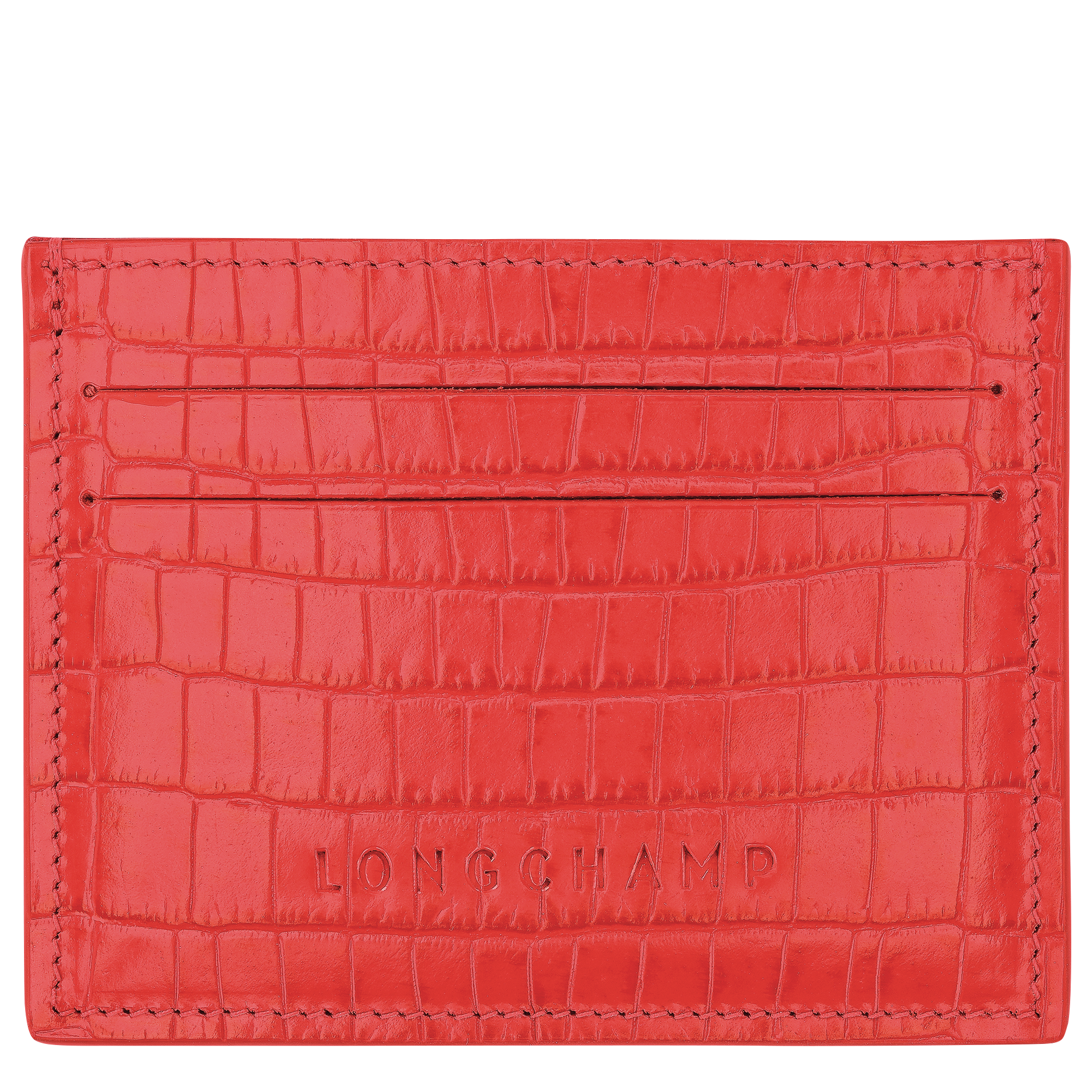 Longchamp Pocket Card holder, Vermilion
