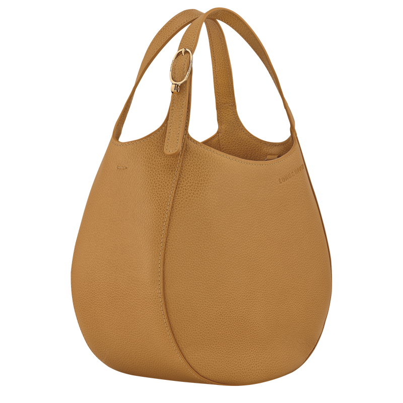Le Foulonné S Handbag , Nutmeg - Leather  - View 3 of  5