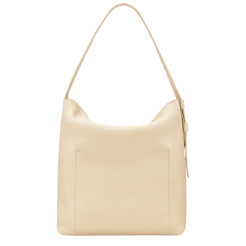 Le Cadence M Shoulder bag , Vanilla - Leather  - View 3 of  5