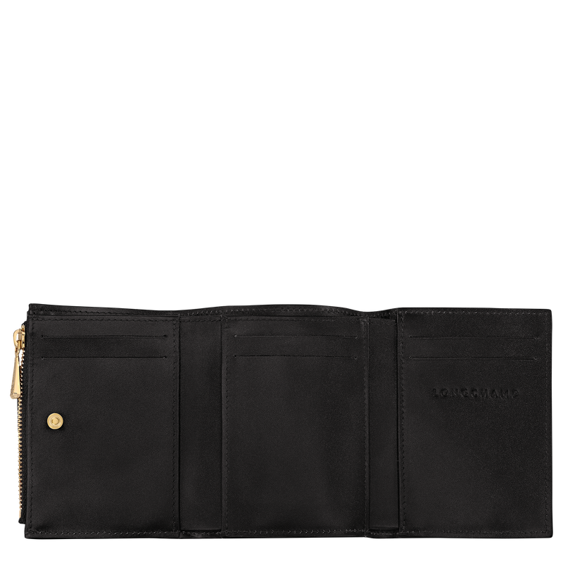 &Eacute;pure Compact wallet , Black - Leather  - View 3 of  3