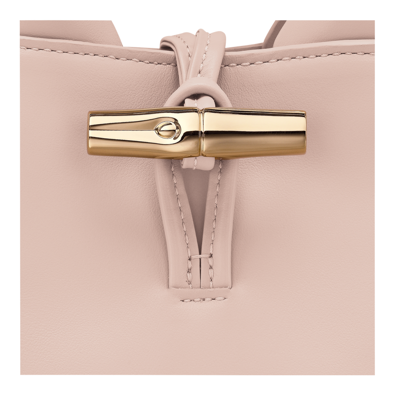 Le Roseau XS Handbag , Petal Pink - Leather  - View 7 of  7