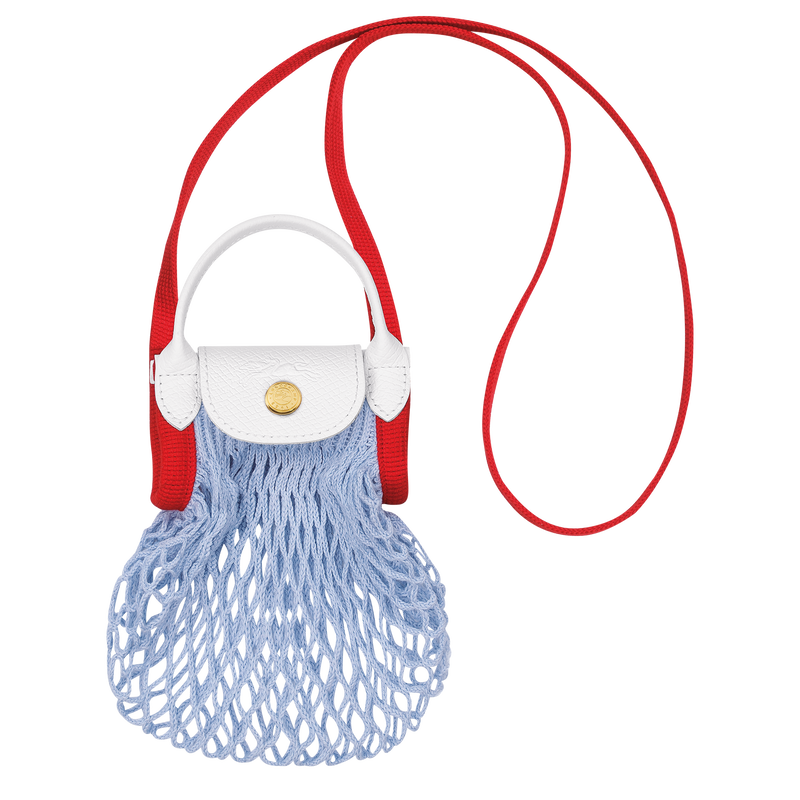 Le Pliage Filet XS Mesh bag , Sky Blue - Canvas  - View 1 of  4