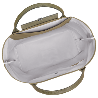 Le Pliage Green Tote bag M, Artichoke