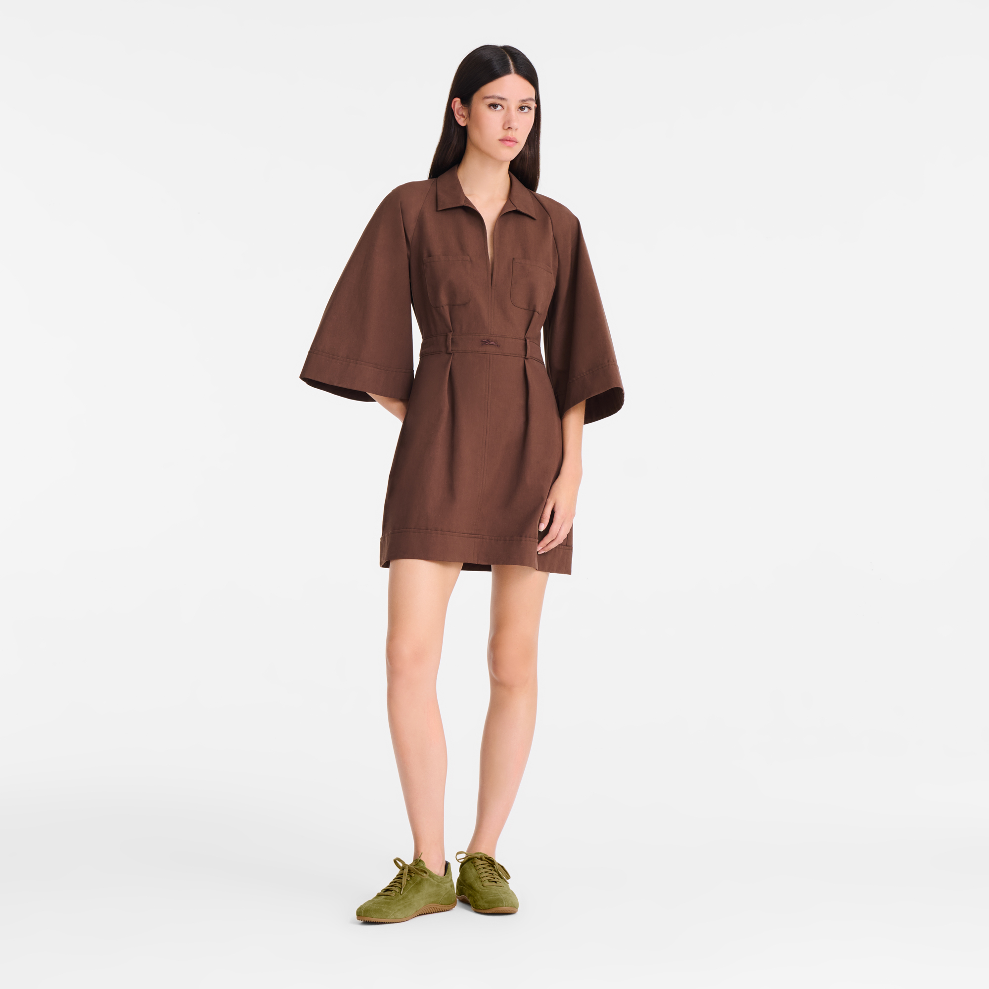 null Dress, Chocolate