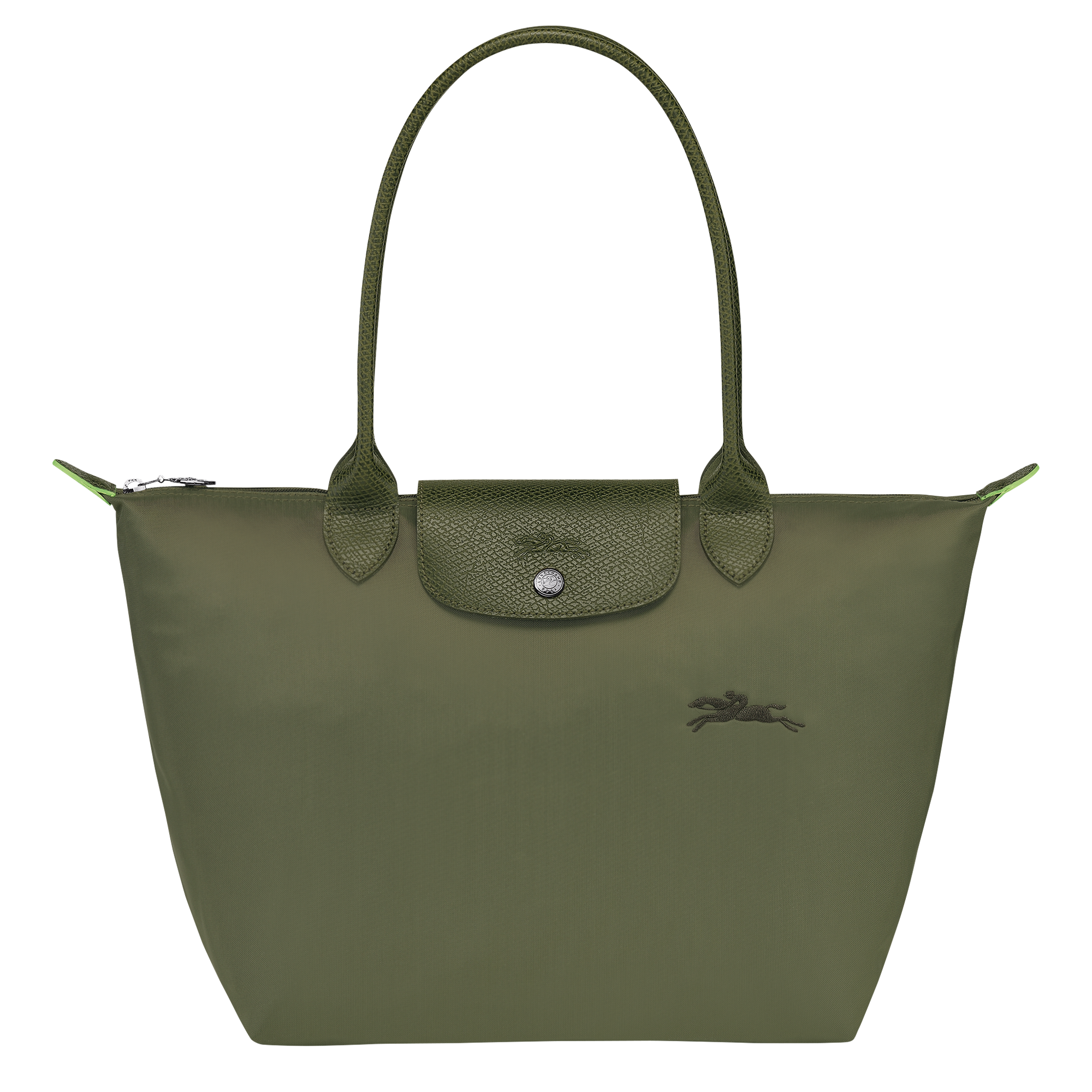 Tote bag M, Forest - View 1 of 
        6 - zoom in Le Pliage Green Tote bag M, Forest